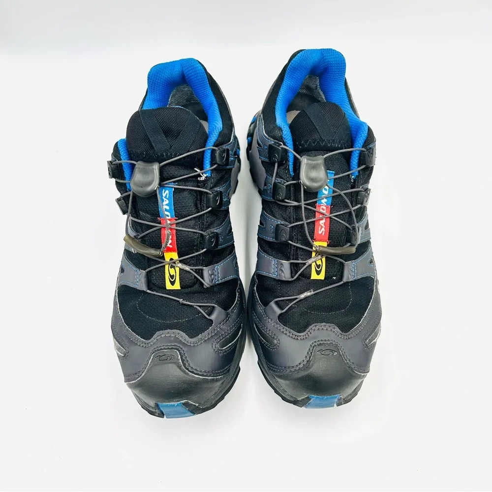 Salomon XA Pro 3D XCR Trail Running Shoes Black Waterproof shoes men size 9 - Picture 8 of 10